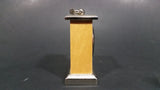 Sina Quartz Miniature Wood and Metal Case Miniature Carriage Clock - Treasure Valley Antiques & Collectibles