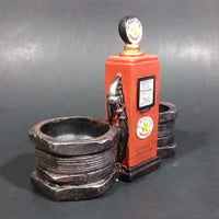 Decorative Automotive Gasoline Pump Salt and Pepper Shaker Nut Shaped Holder - Treasure Valley Antiques & Collectibles