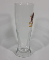 1980s Vancouver Canucks NHL Ice Hockey 9" Tall Clear Pilsner Glass - Treasure Valley Antiques & Collectibles