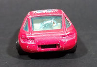 1980s Yatming Hot Pink Porsche 928 Flystone #34 Super Runner Die Cast Toy Car No. 1034 - Treasure Valley Antiques & Collectibles