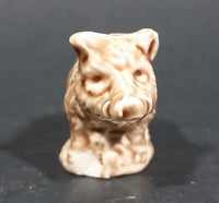 1970s Red Rose Tea Wild Boar Pig Wade Figurine - Treasure Valley Antiques & Collectibles