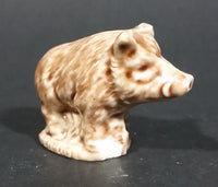 1970s Red Rose Tea Wild Boar Pig Wade Figurine - Treasure Valley Antiques & Collectibles