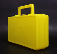 Vintage Disney's Cook'd Up Comics Donald Duck The Monkey's Uncle Yellow Plastic Pencil Case - Treasure Valley Antiques & Collectibles