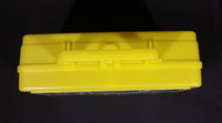 Vintage Disney's Cook'd Up Comics Donald Duck The Monkey's Uncle Yellow Plastic Pencil Case - Treasure Valley Antiques & Collectibles
