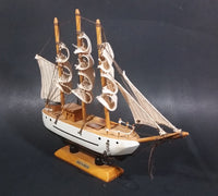 Vintage Collectible Costa Maya Wooden Model Sailing Ship - Treasure Valley Antiques & Collectibles