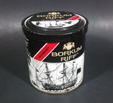 Vintage Early 1970s Borkum Riff Bourbon Whiskey 6 oz Pipe Tobacco Tin - Empty - Treasure Valley Antiques & Collectibles