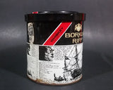 Vintage Early 1970s Borkum Riff Bourbon Whiskey 6 oz Pipe Tobacco Tin - Empty - Treasure Valley Antiques & Collectibles