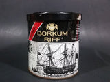 Vintage Early 1970s Borkum Riff Bourbon Whiskey 6 oz Pipe Tobacco Tin - Empty - Treasure Valley Antiques & Collectibles