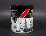 Vintage Early 1970s Borkum Riff Bourbon Whiskey 6 oz Pipe Tobacco Tin - Empty - Treasure Valley Antiques & Collectibles