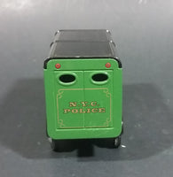 1993 Matchbox Green 1926 Ford TT New York City Police Department Van Die Cast Toy Car - Treasure Valley Antiques & Collectibles