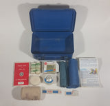 Vintage City of Calgary St. John Ambulance Johnson & Johnson Supplies Blue First Aid Kit - Treasure Valley Antiques & Collectibles