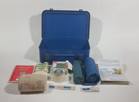 Vintage City of Calgary St. John Ambulance Johnson & Johnson Supplies Blue First Aid Kit - Treasure Valley Antiques & Collectibles