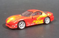 2002 Racing Champions Fast and Furious 1993 Mazda RX-7 Orange Julius Diecast Toy Car - Treasure Valley Antiques & Collectibles