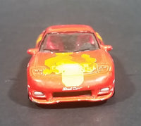 2002 Racing Champions Fast and Furious 1993 Mazda RX-7 Orange Julius Diecast Toy Car - Treasure Valley Antiques & Collectibles