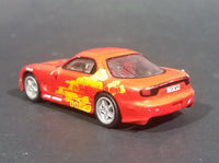 2002 Racing Champions Fast and Furious 1993 Mazda RX-7 Orange Julius Diecast Toy Car - Treasure Valley Antiques & Collectibles