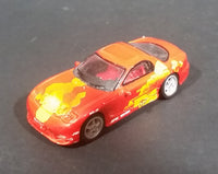 2002 Racing Champions Fast and Furious 1993 Mazda RX-7 Orange Julius Diecast Toy Car - Treasure Valley Antiques & Collectibles