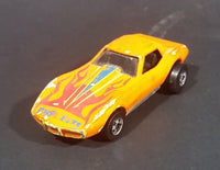 1988 Hot Wheels Color Racers Corvette Stingray Metallic Gold Die Cast Toy Car Vehicle