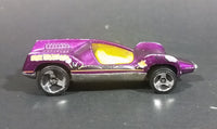 1983 Hot Wheels Space Invasion 2000 Dark Purple Futuristic Die Cast Toy Car - Treasure Valley Antiques & Collectibles