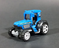 2006 Matchbox Mattel 703 Blue Farm Tractor Die Cast Toy - Treasure Valley Antiques & Collectibles