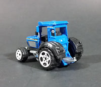 2006 Matchbox Mattel 703 Blue Farm Tractor Die Cast Toy - Treasure Valley Antiques & Collectibles