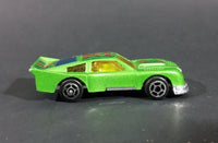 1980s Marz Karz Green #4 Ford Mustang Cobra II S8002 Die Cast Toy Race Car - Treasure Valley Antiques & Collectibles