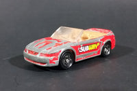 1999 Matchbox Subway Restaurants Red Ford Mustang Convertible Die Cast Toy Car - Treasure Valley Antiques & Collectibles