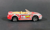 1999 Matchbox Subway Restaurants Red Ford Mustang Convertible Die Cast Toy Car - Treasure Valley Antiques & Collectibles