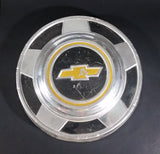 Vintage 1973-87 Chevrolet Blazer 4 x 4 Yellow and Black 10 5/8" Hub Cap Garage Decor - Treasure Valley Antiques & Collectibles