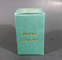 Burns Crystal Handcrafted in Scotland Coventry Etched "The Dram Glass" Crystal Shot Glass - Treasure Valley Antiques & Collectibles