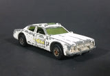 1977 Hot Wheels Solid White Police Car 12 with Yellow Logo Diecast Toy Car - Rare Version - Treasure Valley Antiques & Collectibles