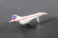 1987 Micro Machines British Airways Concord Jet Airplane Miniature Toy Aircraft - Treasure Valley Antiques & Collectibles