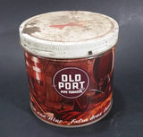 Vintage Old Port Pipe Tobacco 'Extra Mild Flavored with Rum and Wine" Tin Can - Empty - Treasure Valley Antiques & Collectibles