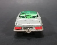 1980 Majorette Mercedes 350 SL Convertible Silver Grey with Red Stripes Die Cast Toy Car