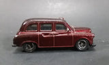 2004 Matchbox London Taxi Burgundy Maroon Die Cast Toy Car - Treasure Valley Antiques & Collectibles