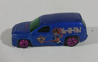 2002 Hot Wheels Yu-Gi-Oh! Series #3 Dark Blue w/ Purple 5SP Fandango Die Cast Toy Car - Treasure Valley Antiques & Collectibles