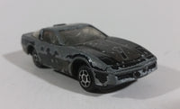 Majorette Sonic Flashers Black Chevrolet Corvette #7 Die Cast Toy Car - Treasure Valley Antiques & Collectibles