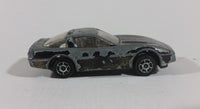 Majorette Sonic Flashers Black Chevrolet Corvette #7 Die Cast Toy Car - Treasure Valley Antiques & Collectibles