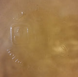 Vintage Anchor Hocking Amber Glass 9" Pie Plate No. 1460 - Hold .75 QT or .75 L - Treasure Valley Antiques & Collectibles