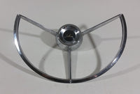 Original 1960-63 Ford Falcon Steering Wheel Horn Ring w/ Black Emblem - Treasure Valley Antiques & Collectibles