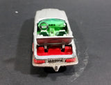 1980 Majorette Mercedes 350 SL Convertible Silver Grey with Red Stripes Die Cast Toy Car - Treasure Valley Antiques & Collectibles