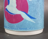 1973 Jonathan Livingston Seagull a Story by Robert Bach Aladdin Blue Drink Lunchbox Thermos - Treasure Valley Antiques & Collectibles