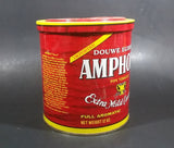 Vintage Douwe Egberts Amphora Pipe Tobacco Extra Mild Cavendish 12oz Red Tin Can - Empty - Treasure Valley Antiques & Collectibles
