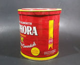 Vintage Douwe Egberts Amphora Pipe Tobacco Extra Mild Cavendish 12oz Red Tin Can - Empty - Treasure Valley Antiques & Collectibles