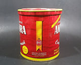 Vintage Douwe Egberts Amphora Pipe Tobacco Extra Mild Cavendish 12oz Red Tin Can - Empty - Treasure Valley Antiques & Collectibles