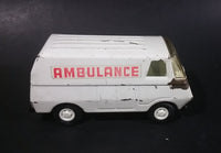 1970s Tonka 55360 Pressed Steel White Toy Ambulance Van - Emergency Vehicle - Treasure Valley Antiques & Collectibles