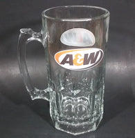 Modern A & W Allen and Wright Since 1956 Clear 8" Tall Root Beer Mug - Treasure Valley Antiques & Collectibles