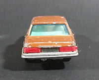 1980s Yatming Brown Bronze Mercedes 450 SL w/ Opening Doors Diecast Toy Car No. 1061 - Treasure Valley Antiques & Collectibles