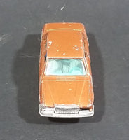1980s Yatming Brown Bronze Mercedes 450 SL w/ Opening Doors Diecast Toy Car No. 1061 - Treasure Valley Antiques & Collectibles
