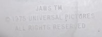 1975 Jaws Movie Film Universal Studios Shark Shaped Fridge Magnet Collectible - Treasure Valley Antiques & Collectibles