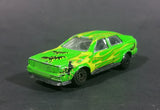 1980s Zee Toys Dyna Wheels Audi Quattro Green Bat Car No. D87 Die Cast Toy Vehicle - Treasure Valley Antiques & Collectibles